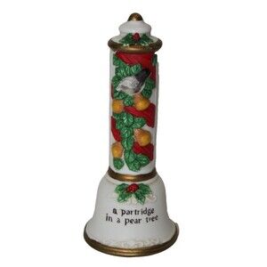 Breckenridge Holiday Twelve Days of Christmas A Partridge In A Pear Tree Bell